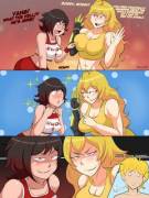 Ruby &Amp;Amp;Amp; Yang Plans To Share Jaune (Bodyattk)
