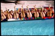 What A View! Early 90'S Porn Babes By The Pool