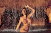 Sarah Young Naked In Waterfall