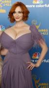 Christina Hendricks Be Red Carpet Show