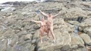 Naked On The Rocks