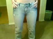 Wetting Her Jeans