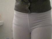 Wetting White Leggings