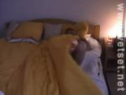 Girl Wets The Bed And Rubs One Out