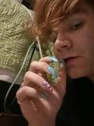 25. Fabulous Femboi Here With Amazing Acrylic Nails Snap Me If Ur Into That Rosseedt