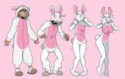 Easter Kigu [M Human -&Amp;Amp;Gt; F Bunny Rabit; Fursuit Mtf/Tgtf] - Blackshirtboy