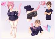 Kinky Neko Spirit {M Human -&Amp;Amp;Gt; F Catgirl; Mtf/Tgtf} From Mauimoe/Mauitg