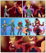 Magic Trick [M Human -&Amp;Amp;Gt; F Fox, Twinning] By Rileyserenity