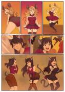 A Game Of Cat And Mouse {Comic} [M Humans -&Amp;Amp;Gt; F Catgirl And Mouse Girl] ...