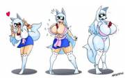 Ling Furry Tf {F Fox Girl -&Amp;Amp;Gt; F Anthro Kitsune} From Super-Flint