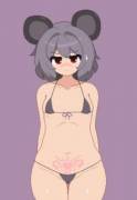 Nazrin Growth {F Breast/Hourglass Expansion} [Touhou] From Takorin