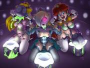 Substishroobs [Princess Daisy/Peach/Rosalina -&Amp;Amp;Gt; F Shroob Mid-Tf; Bondage/Bdsm][Mario ...