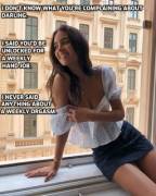 She Knows Exactly What She's Doing.