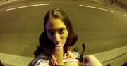 [/R/Pornworlds] Rollerblading Blowjob From Gorgeous Brunette Gif By Pornwtube