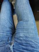 A Bit Hard To See In Jeans, But It's There