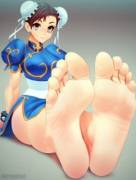 Chun-Li's Sexy Soles