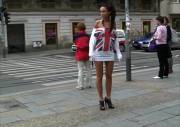 Modeling Naked In The Streets Of London
