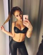 Tight Stomache And Tighter Ponytail