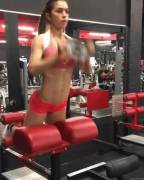 Gina Holguín - Pink Bikini (Reddit)