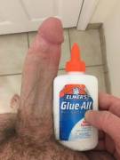 Me Vs. A Bottle Of Glue