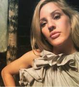 British Popstar Ellie Goulding And Her Enhanced Lips