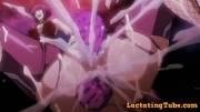 Taimanin Asagi 2 | Tentacle Ahegao Lactation