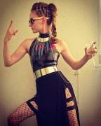 Beautiful Girl - Beautiful Latex / Normal Cloth / Stocking Combination | See More ...