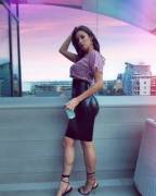 Beautiful Shirt &Amp;Amp;Amp; Latex Skirt Combination | See More Of Her Here: Https://Instagram.com/Orhidco