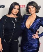 Milana Vayntrub And Her Mother