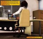 Bad Day At The Office [Plant/F][Unwilling][3D][Long Comic][Implied Digestion]