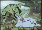 Drink[Furry][M/?][Oral][Comic][Implied Digestion]