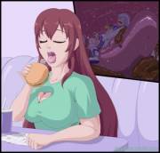 Nepgear Burger[F/F][Macro/Micro][Unwilling]