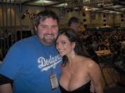 Denise With Dodgers Fan