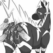 Glazed Zebstrika Butt By Lonbluewolf [Mf]
