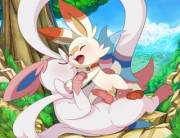Scorbunny &Amp;Amp;Amp; Sylveon [Mm] (Tricksta)