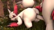 [F] Zangoose And [M] Zangoose