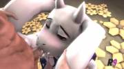 Toriel Sloppy Blowjob (Rougenine)