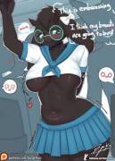 Female Ralsei! [Burgerkiss, Karakylia]