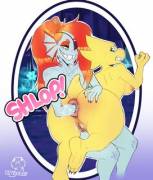 Undyne Trying To Find Her Lost Keys (Valavari)