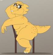 Alphys On A Chair (Geistverrse)