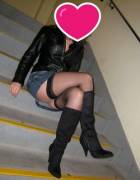 [F] Alone With Me On The Stairs? Imagine The Possibilities... [Oc]