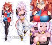 Android 21 Body Pillow (Artist: Yuj)