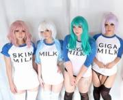 (@Rachelnycole) Mega Milk, Giga Milk, Slim Milk, Just Milk
