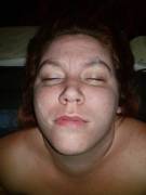 I'm Not Very Attractive But I Love Cum!! Add More Plz!! Love His Cum!!