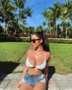 Cum On Those Sunburnt Tits!