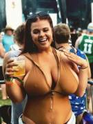 Not Really A Bikini, But She Looks Great In It