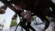 Skyrim Warrior Taking Her Steed's Horsecock