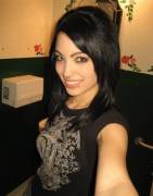 Beautiful Smile Showing Nipple Piercings [12, Mix]