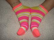More Of My Sexy Petite (Size 4 1/2) Feet In Socks! What Do You Think?