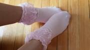Who Likes My Cute Little Frilly Socks?